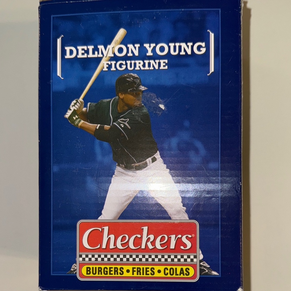 NIP Limited Edition Delmon Young Baseball Figurine